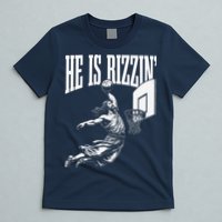He Is Rizzin Funny Jesus Basketball Meme T-Shirt