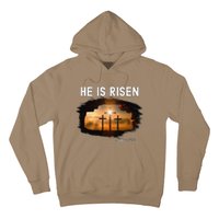 He Is Risen Christian Easter Jesus Matthew 286 Hoodie