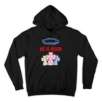 He Is Risen Jesus Christ Resurrection Happy Easter Day Hoodie