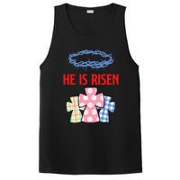 He Is Risen Jesus Christ Resurrection Happy Easter Day PosiCharge Competitor Tank