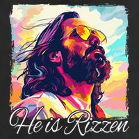 He Is Rizzen Jesus Cool Comfort Performance Bucket Hat