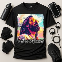 He Is Rizzen Jesus Cooling Performance Crew T-Shirt
