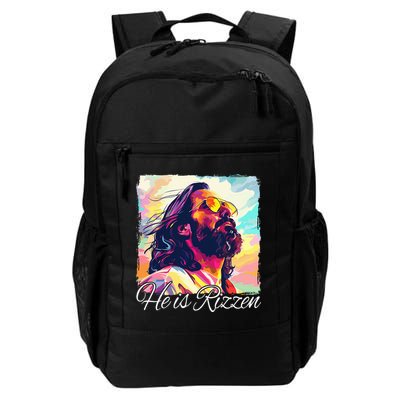 He Is Rizzen Jesus Backpack