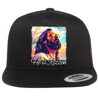 He Is Rizzen Jesus Flatbill Hat
