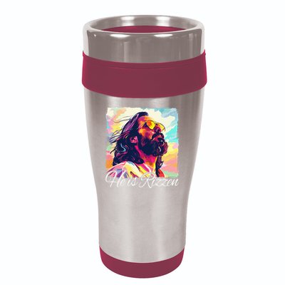 He Is Rizzen Jesus 16oz Travel Tumbler