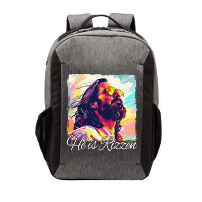 He Is Rizzen Jesus Vector Backpack