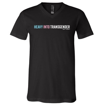 Heavy Into Rights Freedoms V-Neck T-Shirt