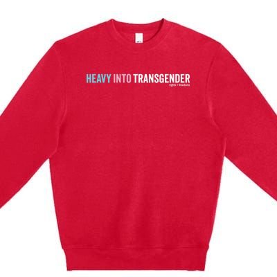 Heavy Into Rights Freedoms Premium Crewneck Sweatshirt