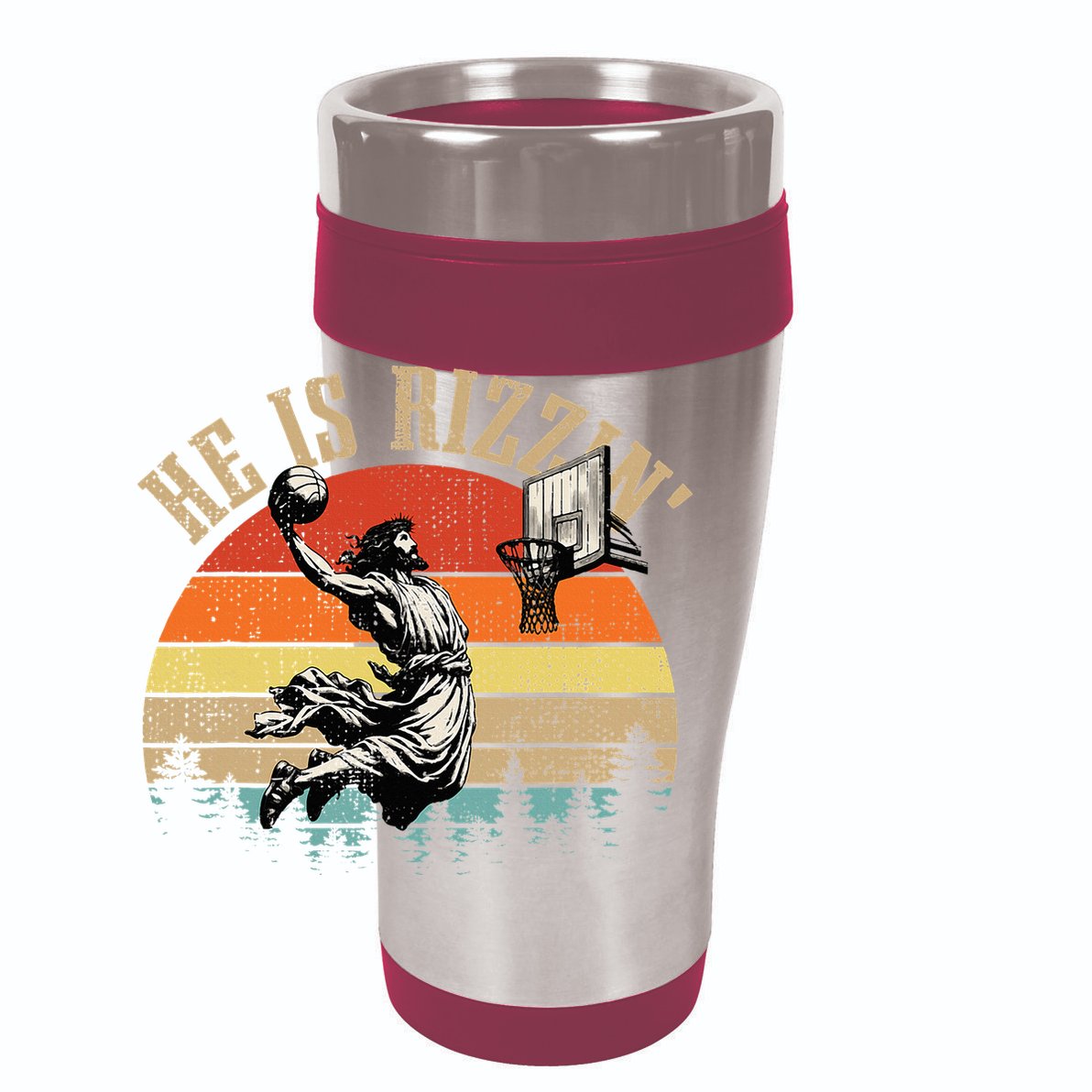 He Is Rizzin Easter Jesus Christian 15oz Campfire Ceramic Mug