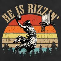 He Is Rizzin Easter Jesus Christian 15oz Campfire Ceramic Mug