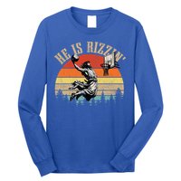 He Is Rizzin Easter Jesus Christian Long Sleeve Shirt
