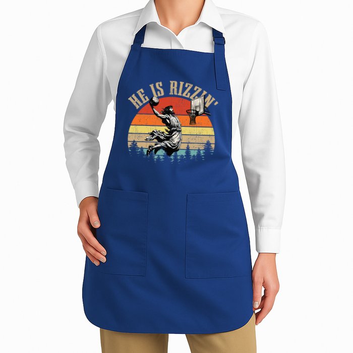He Is Rizzin Easter Jesus Christian Apron