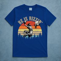 He Is Rizzin Easter Jesus Christian T-Shirt