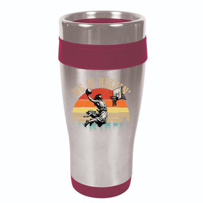 He Is Rizzin Easter Jesus Christian 16oz Travel Tumbler