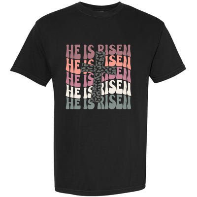 He Is Risen Easter Christian Garment-Dyed Heavyweight T-Shirt