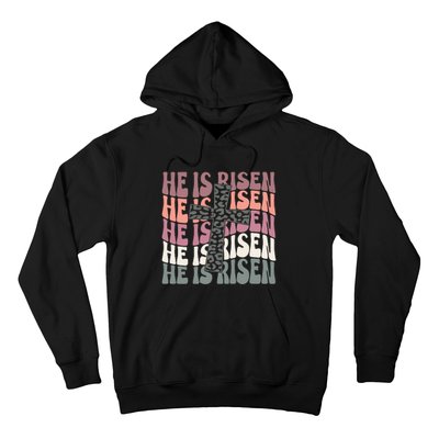 He Is Risen Easter Christian Hoodie