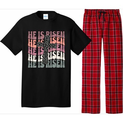 He Is Risen Easter Christian Pajama Set