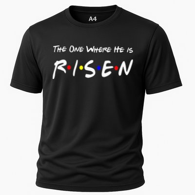 He Is Risen Religious Jesus Cross Easter Sunday Performance Shirt