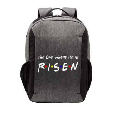He Is Risen Religious Jesus Cross Easter Sunday Vector Backpack