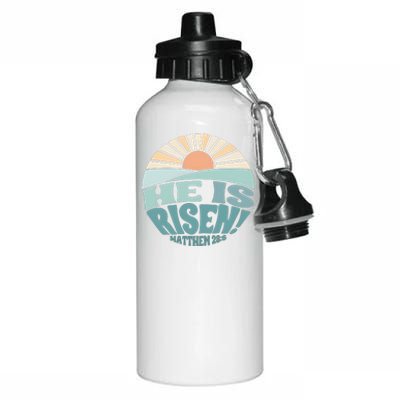 He Is Risen Religious Easter Cute Aluminum Water Bottle