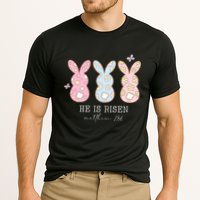 He Is Risen Matthew 28:6 Bunny Easter Sunday Performance Shirt