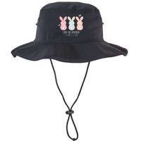 He Is Risen Matthew 28:6 Bunny Easter Sunday Bucket Hat