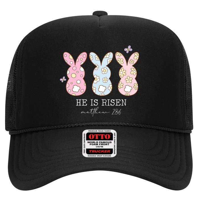 He Is Risen Matthew 28:6 Bunny Easter Sunday Hat
