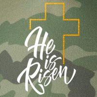 He Is Risen Easter Sunday Legacy Tie Dye Trucker Hat