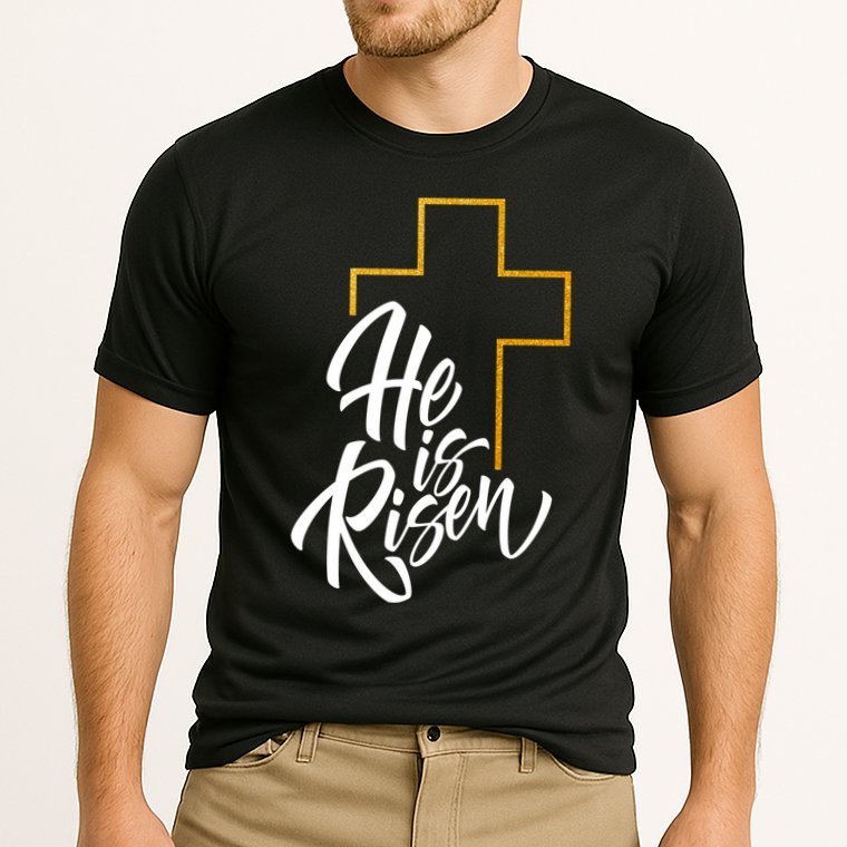 He Is Risen Easter Sunday Performance Shirt