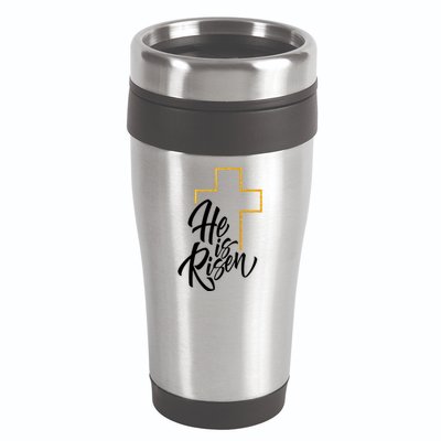 He Is Risen Easter Sunday 16oz Travel Tumbler
