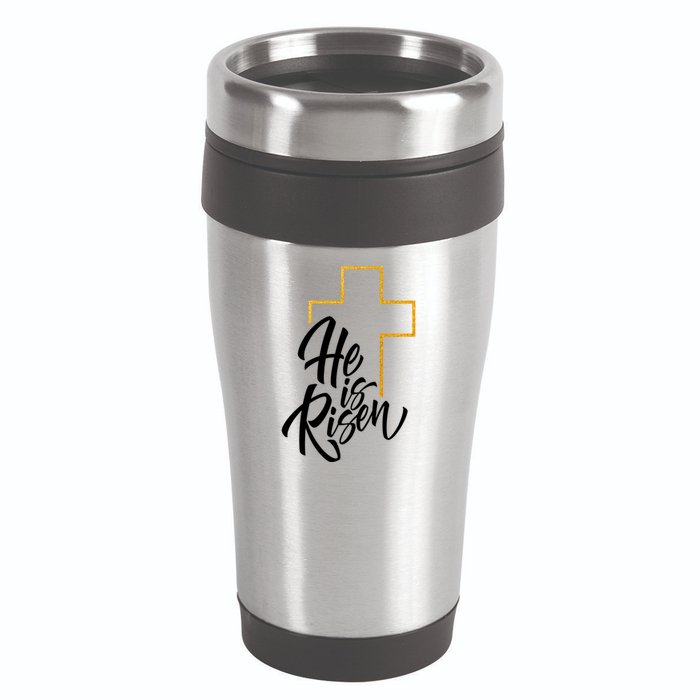 He Is Risen Easter Sunday 16oz Travel Tumbler