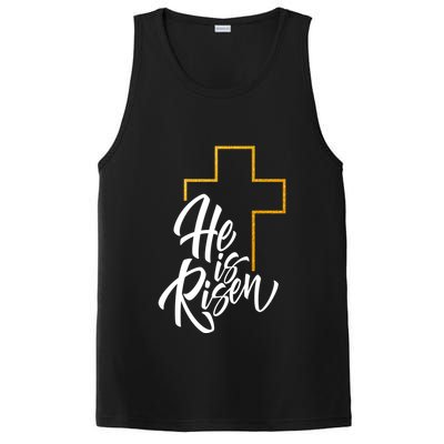 He Is Risen Easter Sunday PosiCharge Competitor Tank