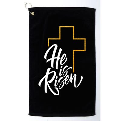 He Is Risen Easter Sunday Golf Towel