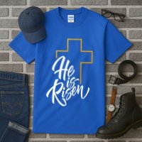 He Is Risen Easter Sunday Tall T-Shirt