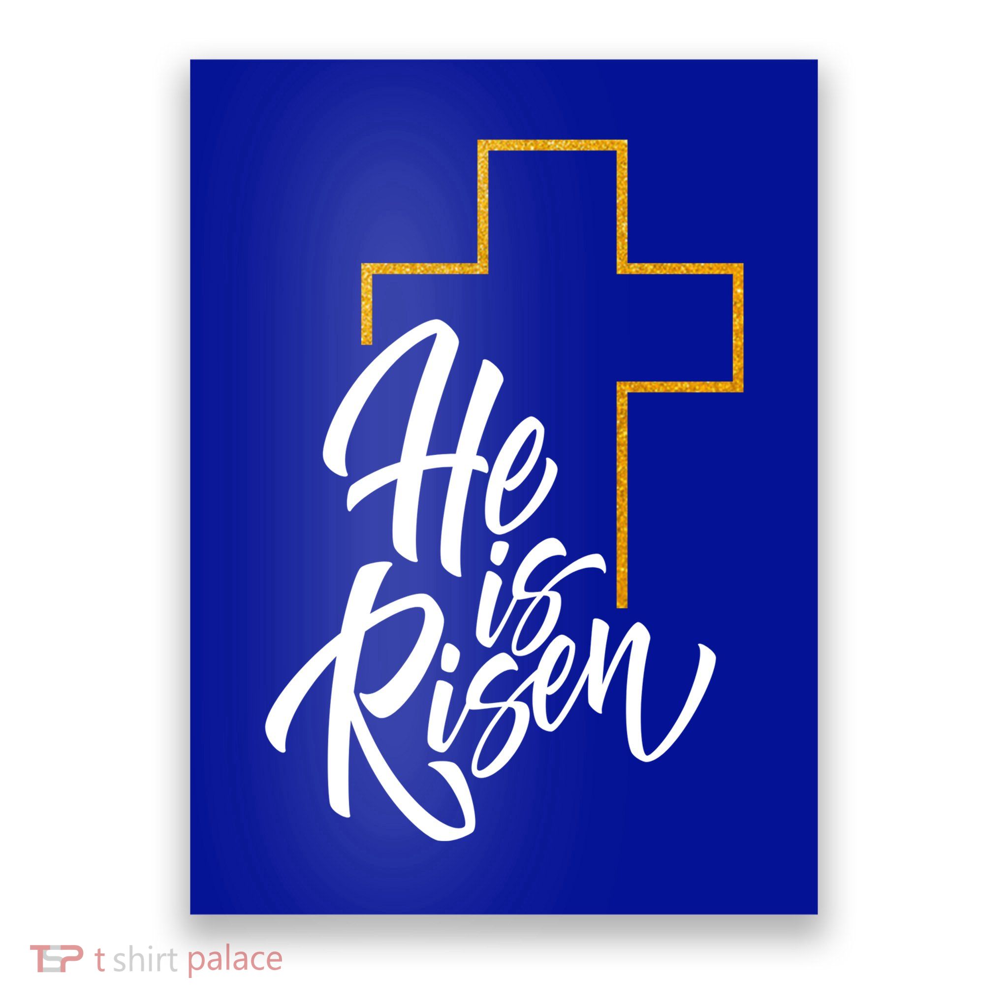 He Is Risen Easter Sunday Poster
