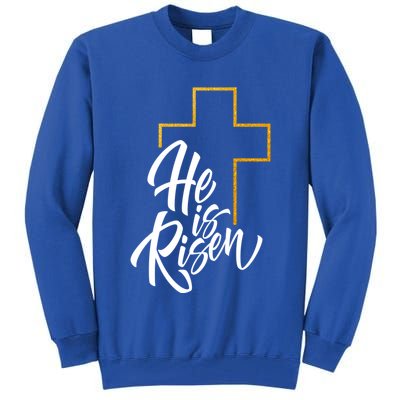 He Is Risen Easter Sunday Tall Sweatshirt