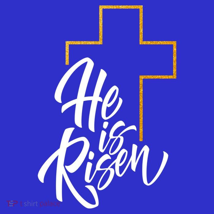 He Is Risen Easter Sunday Baby Bodysuit