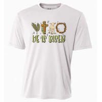 He Is Risen Christian Cooling Performance Crew T-Shirt