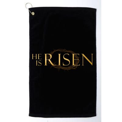 He Is Risen Jesus Christ Easter Golf Towel