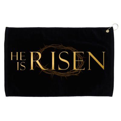 He Is Risen Jesus Christ Easter Grommeted Golf Towel