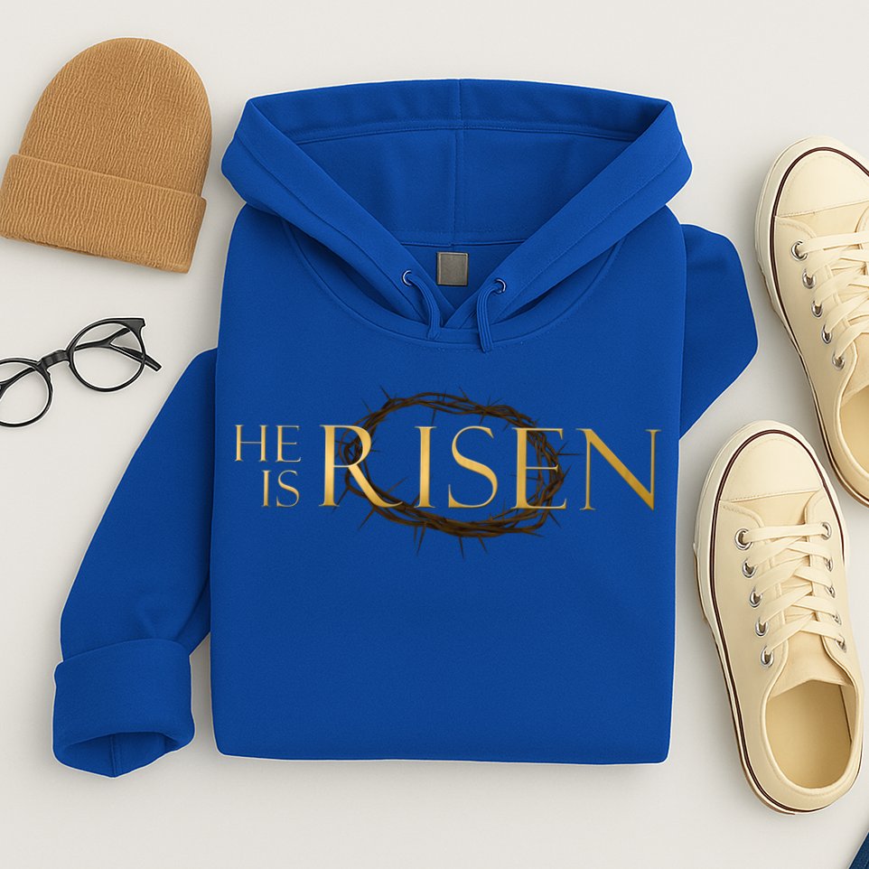 He Is Risen Jesus Christ Easter Hoodie