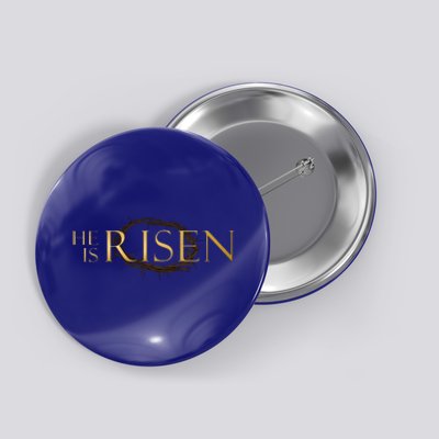 He Is Risen Jesus Christ Easter Button