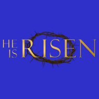He Is Risen Jesus Christ Easter Polo