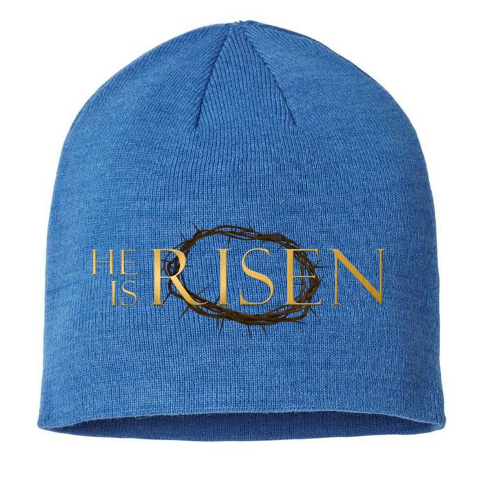 He Is Risen Jesus Christ Easter Sustainable Beanie