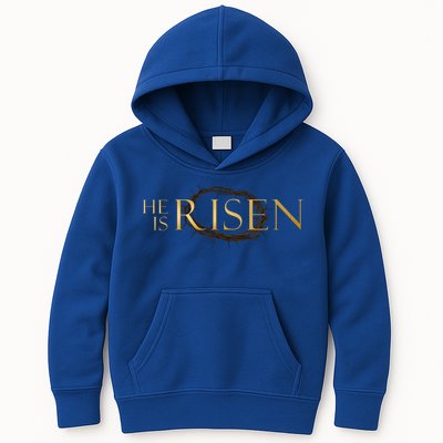 He Is Risen Jesus Christ Easter Kids Hoodie