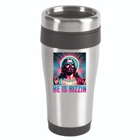 He Is Rizzin Jesus Is Rizzen 16oz Travel Tumbler
