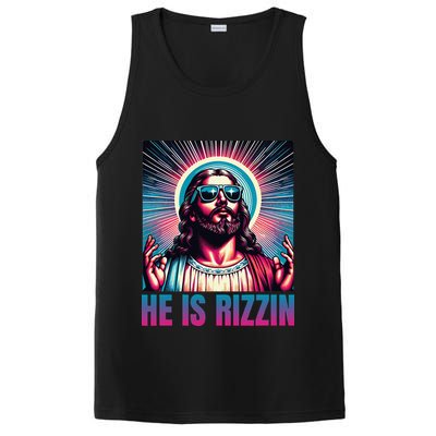 He Is Rizzin Jesus Is Rizzen PosiCharge Competitor Tank