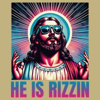 He Is Rizzin Jesus Is Rizzen Cooling Performance Crew T-Shirt