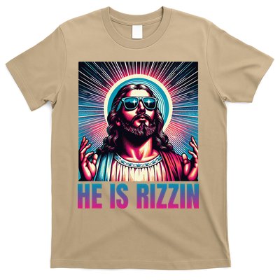 He Is Rizzin Jesus Is Rizzen T-Shirt