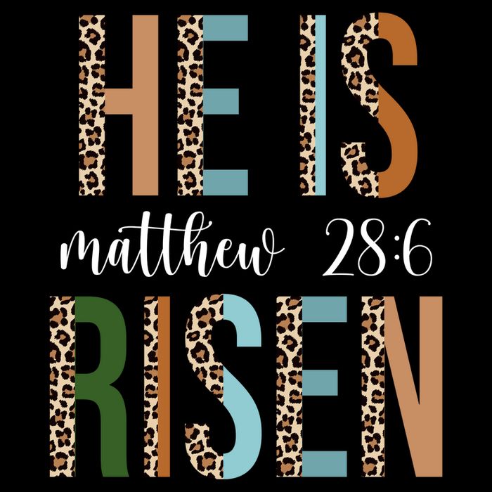 He Is Risen Matthew Bible Verse Wool Snapback Cap
